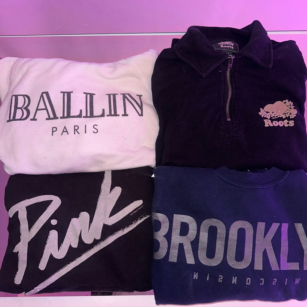 4 different women’s sweater